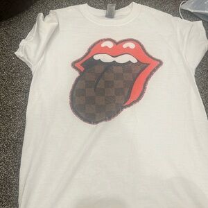 Rolling Stones Luis Vuitton tongue